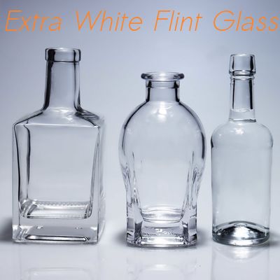 Αγορά 500 ml/ 700 ml κενό γυάλινο μπουκάλι Xo, μπουκάλι προσαρμοσμένο σε κονιάκ online manufacture