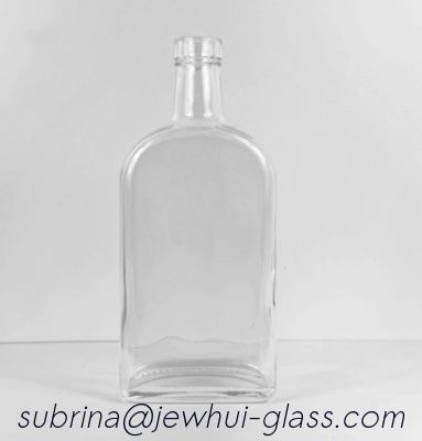 Αγορά Partial Blue Coating Tequila Glass Bottle Solid Glass Stopper 750ml Tequila Bottle online manufacture