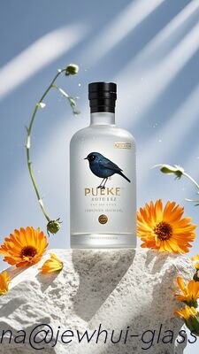 Αγορά Μπουκάλι γυάλινο βότκας 750ml - Προσαρμογή, Μπουκάλι γυαλιού Super Flint, Πολυτελές μπουκάλι διαδικτυακή κατασκευή