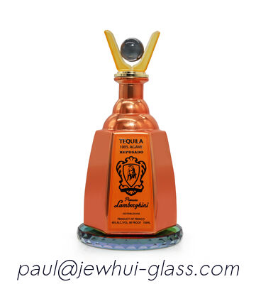 Αγορά Εξαιρετικό Enejo, Reposado, Ασημένιο μπουκάλι με τεκίλα, Super Flint μπουκάλι με τζάμι διαδικτυακή κατασκευή