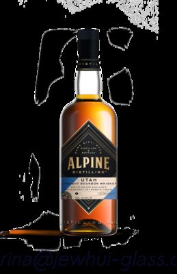 Καλή τιμή 750ml Apline Whiskey  Glass Bottle -Customization, Super Flint Glass Bottle, American Rum σε απευθείας σύνδεση