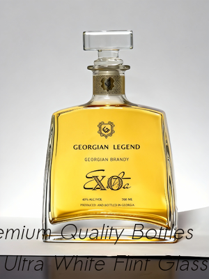 Καλή τιμή 700ml καθαρίστε τα μπουκάλια ποτού γυαλιού/το μπουκάλι γυαλιού ουίσκυ σε απευθείας σύνδεση