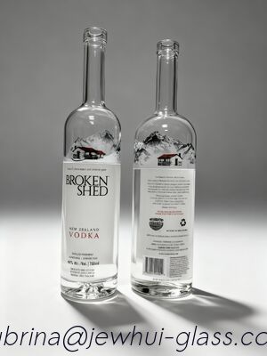 Καλή τιμή 700 ml, 1000 ml γυάλινο μπουκάλι -προσαρμογή, Super Flint γυάλινο μπουκάλι, Νέα Ζηλανδία βότκα σε απευθείας σύνδεση