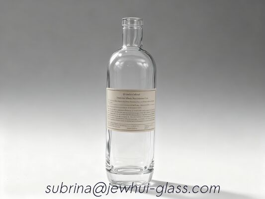 Καλή τιμή Μπουκάλι γυάλινο βότκας 750ml - Προσαρμογή, Μπουκάλι γυαλιού Super Flint, Πολυτελές μπουκάλι σε απευθείας σύνδεση
