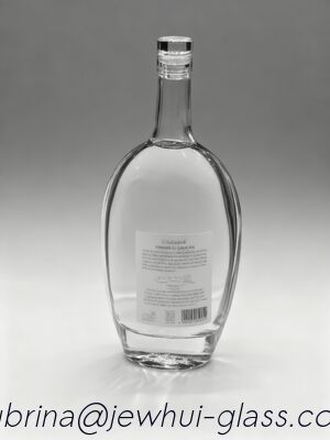 Καλή τιμή Μπουκάλι γυάλινο βότκας 750ml - Προσαρμογή, Μπουκάλι γυαλιού Super Flint, Πολυτελές μπουκάλι σε απευθείας σύνδεση