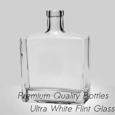 Καλή τιμή Υπέροχο κρυστάλλινο ντεκάντερ Super Flint Diamond Cut, XO, κονιάκ, βότκα, λικέρ, τζιν, ρούμι, τεκίλα, ουίσκι, μπράντι, γυάλινο μπουκάλι με συμπαγή γυάλινα πώματα σε απευθείας σύνδεση