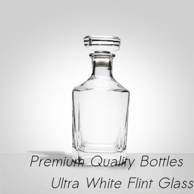 Καλή τιμή Υπέροχο κρυστάλλινο ντεκάντερ Super Flint Diamond Cut, XO, κονιάκ, βότκα, λικέρ, τζιν, ρούμι, τεκίλα, ουίσκι, μπράντι, γυάλινο μπουκάλι με συμπαγή γυάλινα πώματα σε απευθείας σύνδεση