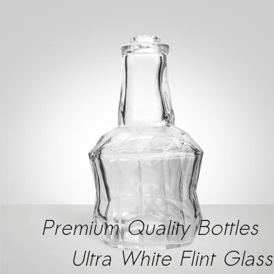Καλή τιμή Υπέροχο κρυστάλλινο ντεκάντερ Super Flint Diamond Cut, XO, κονιάκ, βότκα, λικέρ, τζιν, ρούμι, τεκίλα, ουίσκι, μπράντι, γυάλινο μπουκάλι με συμπαγή γυάλινα πώματα σε απευθείας σύνδεση