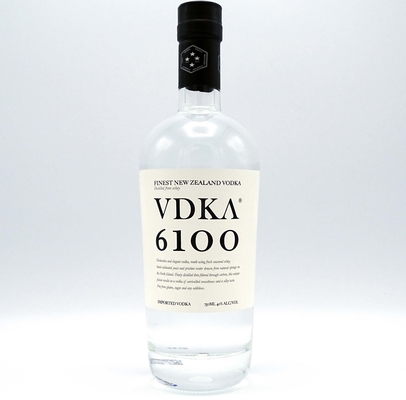 Καλή τιμή Ωοειδής κενή ετικέτα 1000ml 1750ml 3000ml Decal μπουκαλιών βότκας γυαλιού πυρόλιθου σε απευθείας σύνδεση