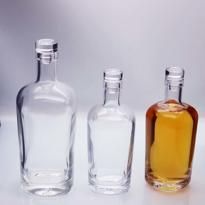 Καλή τιμή 200ml μίνι πνευμάτων μπουκάλι ποτού ορθογωνίων 100ml μπουκαλιών τετραγωνικό ωοειδές σε απευθείας σύνδεση