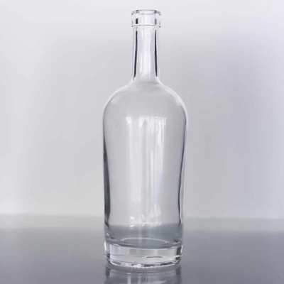 Καλή τιμή 24oz νερού Tequila κονιάκ γυαλιού μπουκαλιών 750g 700ml μερικός που ντύνεται πλήρης σε απευθείας σύνδεση