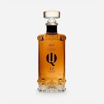 Καλή τιμή Γυαλιού πωμάτων φανταχτερή Tequila εκτύπωση σφράγισης μπουκαλιών ορθογώνια καυτή σε απευθείας σύνδεση